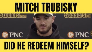 Pittsburgh Steelers at Carolina Panthers Post game with Mitch Trubisky