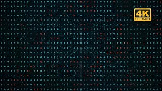 Damaged Binary Code Stock Motion Graphics