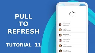 IONIC PULL TO REFRESH TUTORIAL 11
