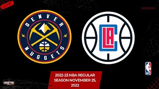 Denver Nuggets vs Los Angeles Clippers Live Stream (Play-By-Play & Scoreboard) #NBATV