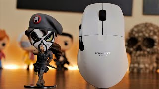 Roccat Kone Pro Air White unboxing and review - great looking gaming
