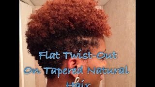 Natural Hair Wash N Go W Ecostyler Gel Taperedcut