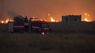 Φωτιά στην Αλεξανδρούπολη: Τρίτη ημέρα μαχών με τις φλόγες - Νέες αναζωπυρώσεις