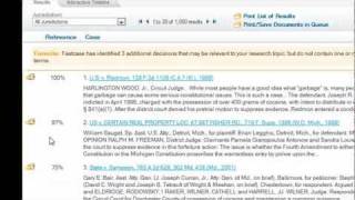 Using Fastcase Part 3: Results Page