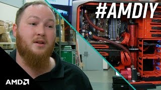 AMDiy – Brandon’s AMD Radeon™ Red Gaming Rig