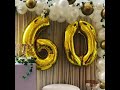 60th Birthday party ideas.✨Do not have the right to the music on the background.