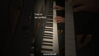 Time To Say Goodbye, Andrea Bocelli #piano #pianocover #pianovision