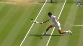 Novak Djokovic gave everything in this amazing point won by Carlos Alcaraz | Wimbledon 2023