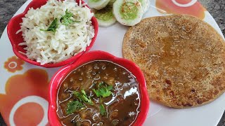 Maharashtrian Easy Menu#Akkhamasoor, Jeera Rice&साखरेची पोळी@Aswadrecipes1988