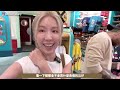 🇺🇸vlog 女兒圓夢但錢包淌血💸ㅋㅋ第一次去加州迪士尼🐭幸福感200%💛被卡通人物輪流寵幸必去cafe 一支水港幣$40 ｜lizzy daily