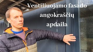 Ventiliuojamas fasadas | Angokraščių apdaila