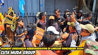 MOMENT DIREAKEUN SAAT KEBERANGKATAN ‼️ CUTA MUDA GROUP GOYANGKAN LINGGAR RANCAEKEK 2024