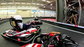 Sisäkarting SM finaalit 2024 KIC Lahti - pudotuserä 1