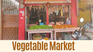 Gangadhara Village lo కూరగాయల షాప్ 🔥Vegetable Market 🥦😀 // vemula sathish chinna