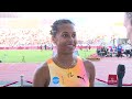Audrey Werro After Beating World Champion Lilian Odira In Rabat Diamond League 800m, Runs 1:56.56