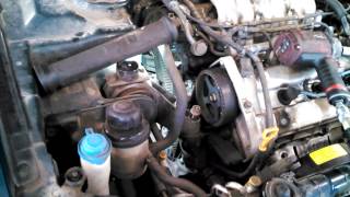 Timing belt replacement Kia Optima 2.7L  2001 - 2005 V6 water pump too  Install Remove Replace