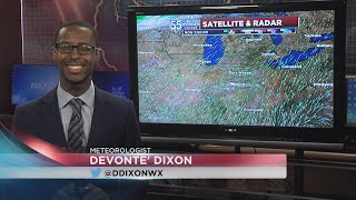 Clouds move in Tuesday, showers return midweek