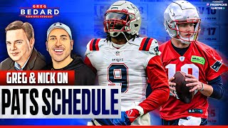 Bedard ENCOURAGED by Patriots Schedule | Greg Bedard Patriots Podcast