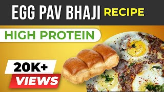 Healthy Egg Pav Bhaji - High Protein Shakshuka | BeerBiceps Food