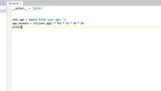 Tutorial#13 how to create your age calculation application in python