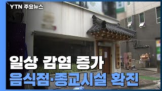 '느슨한 방역' 일상 감염 증가...휴일 앞두고 방역당국 '긴장' / YTN