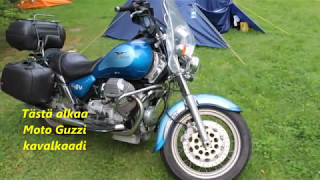 Caravan Life Nro 37 Camping Koskenniemi Hartola Suomi \u0026 Moto Guzzi