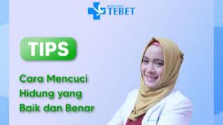 Tips Mencuci Hidung dengan Cairan Infus