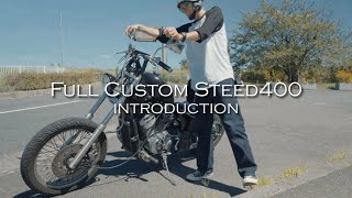 【Steed400】Full Custom Steed400 Introduction -これがスティード400のフルカスタム！！サプライズ登場でそのまま紹介してもらった日- vlog