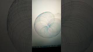Make colorful spirograph by using turtle graphics in python #python#turtl