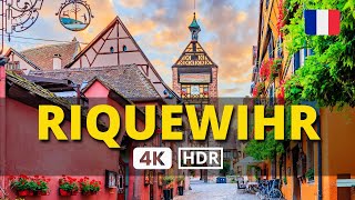 😍 RIQUEWIHR ALSACE FRANCE Walking Tour through the OLD TOWN (at Christmas Time) 🥰