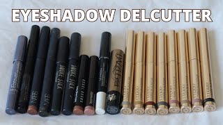 Eyeshadow Declutter | Rose Keats | 2023 No Buy Year