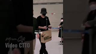 Lee Min Ho arrived at Incheon Airport from New York