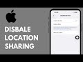 How To Turn Off iPhone Location Sharing Without Them Knowing | Stop Sharing Location