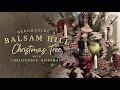 Balsam Hill Christmas Tree Decorating - Balsam Hill Ornaments - Small Christmas Tree Decorating Idea