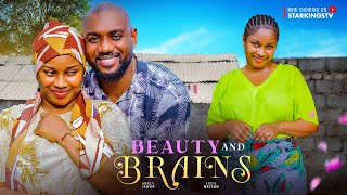 BEAUTY AND BRAINS  - EDDIE WATSON \u0026 MERCY ISOYIP - 2024 Latest Nigerian Nollywood Movie