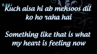 Abh Hai Samne ♥ - Wid English Lyrics Abh Hai Samne ♥ - Wid English Lyrics