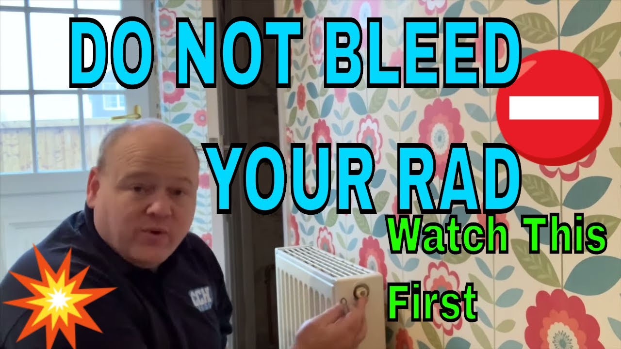 How To Bleed A Radiator - Don’t Try It Until You Watch This - YouTube