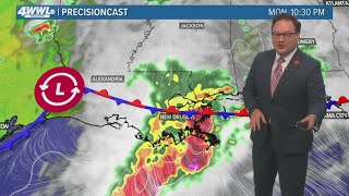 New Orleans Weather: More evening storms