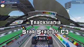 Trackmania Star Stadium C3 | Author Medal | 35.93