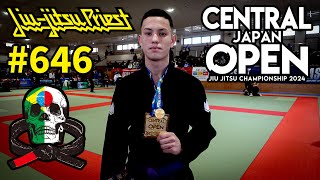 【柔術プリースト】# 646：ASJJF「CENTRAL JAPAN 2024」色帯【ブラジリアン柔術】Jiu Jitsu Priest