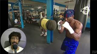 Rare Bernard Hopkins Sparring Footage (reaction)