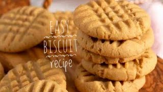 3 Ingredients🍪 Biscuits Recipe // how to make simple biscuits @ Home