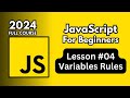 How to  create variables | JavaScript Variables Rules and Naming