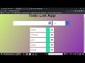 To-Do-List reactApp || React || Js, Html, Css || Coding Ninjas Skill test