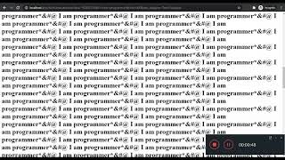 Fun with PHP str_repeat("*~. ", 1000) SCRIPT - PHP Learning