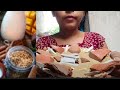 asmr satisfied relaxing eating sound 😌//kawad yatra