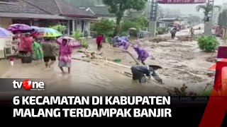 Detik-Detik Banjir di Malang Membuat Aliran Listrik Terputus | Kabar Petang tvOne