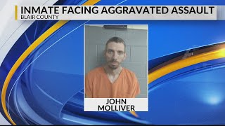 Blair County inmate accused of assaulting correctional officer