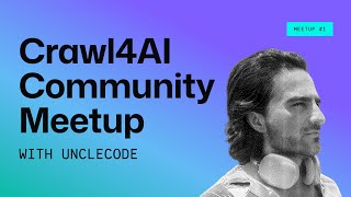 Crawl4AI Community Meetup #1 – Identity-Based Crawling, Roadmap & DevDocs Demo