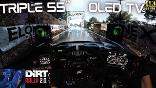 DiRT Rally 2.0 INSANE SPEED on Spanish wet tarmac | Fanatec CSL DD